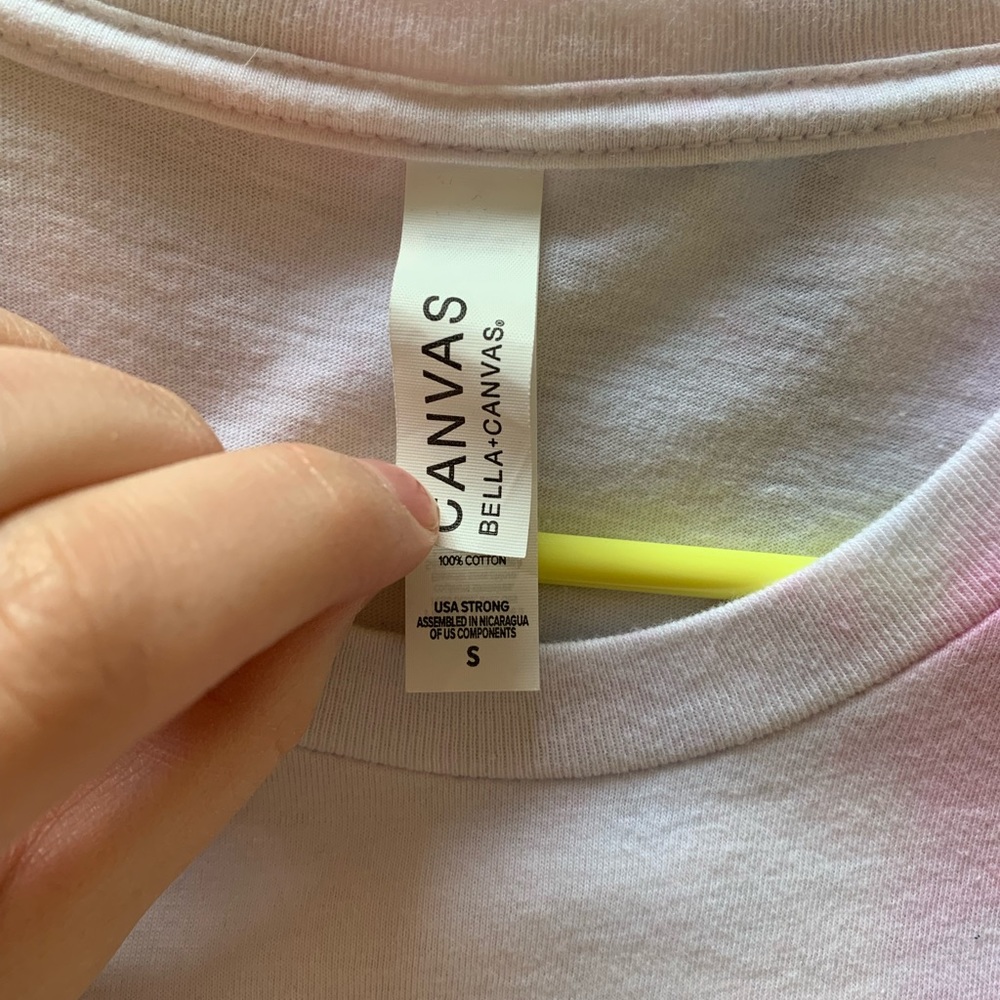 Pink Tie Dye top